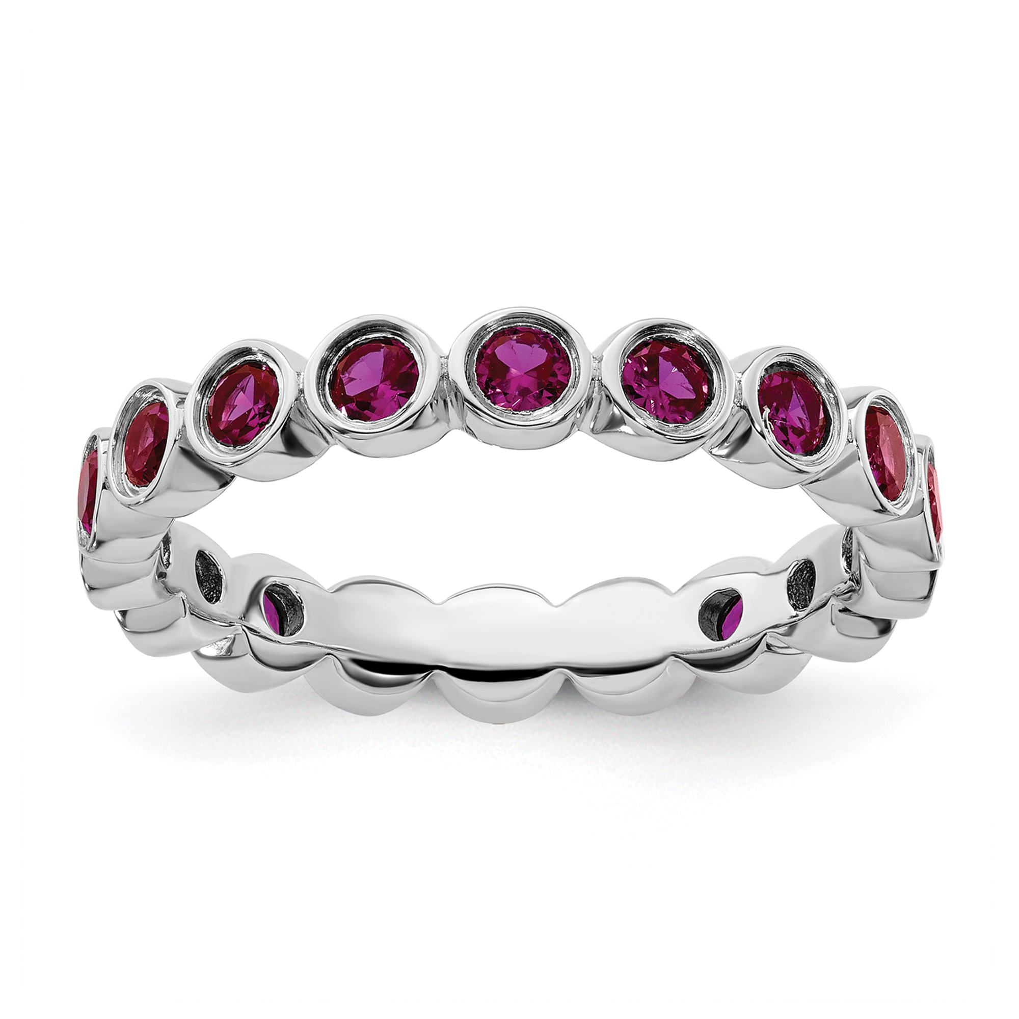 PANDORA Sleighing Santa Charm, Translucent Red Enamel | REEDS Jewelers