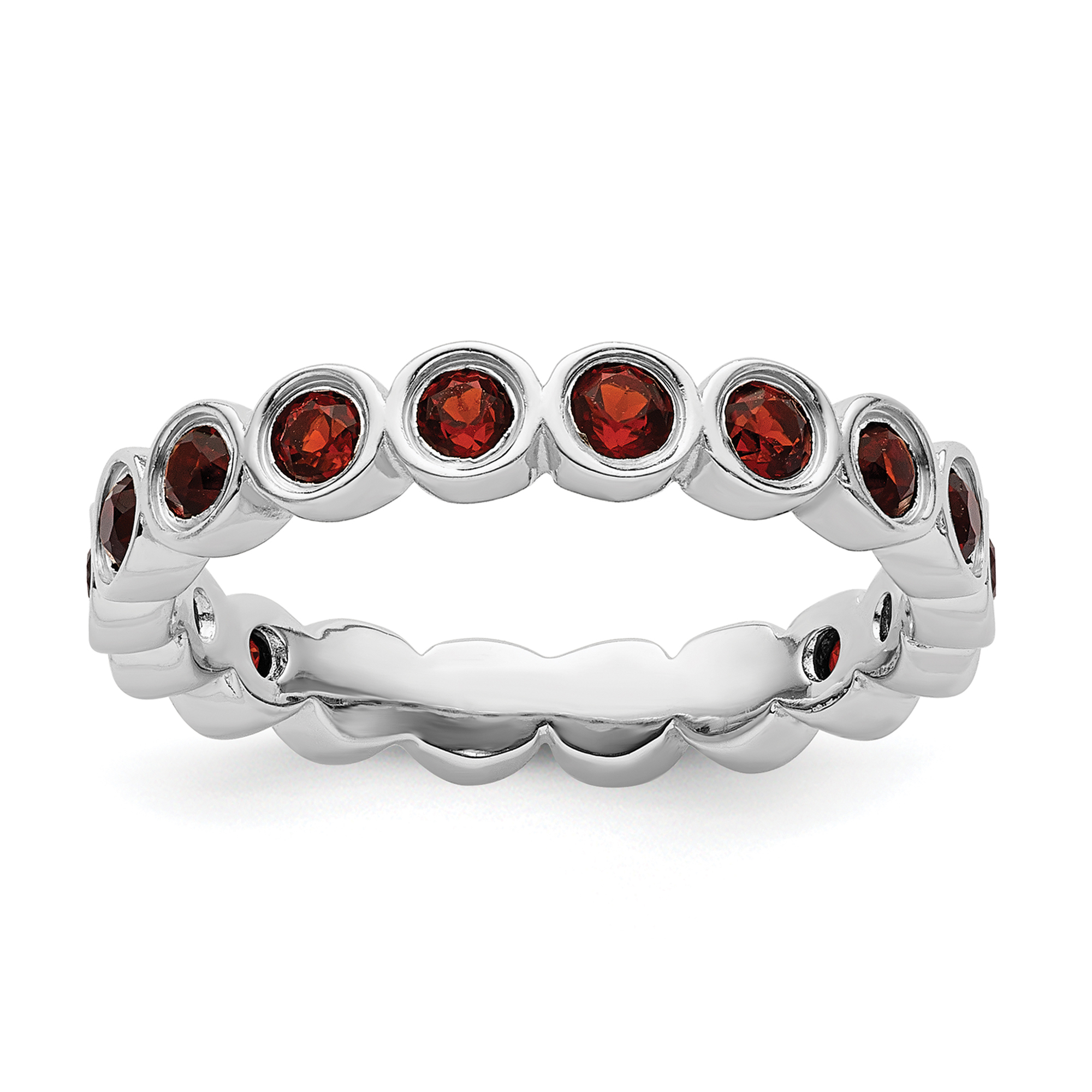 PANDORA Sleighing Santa Charm, Translucent Red Enamel | REEDS Jewelers
