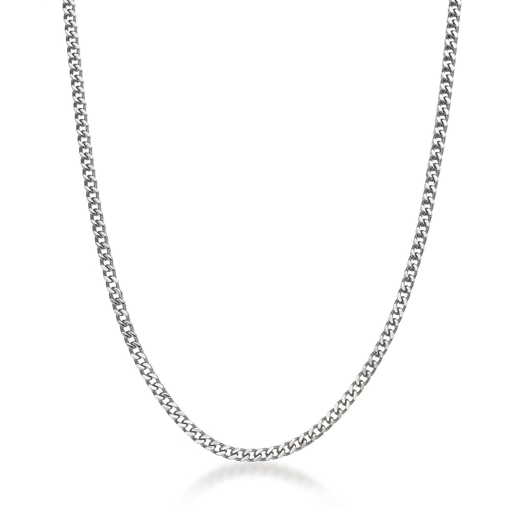 Men's Sterling Silver Cuban Link Chain 