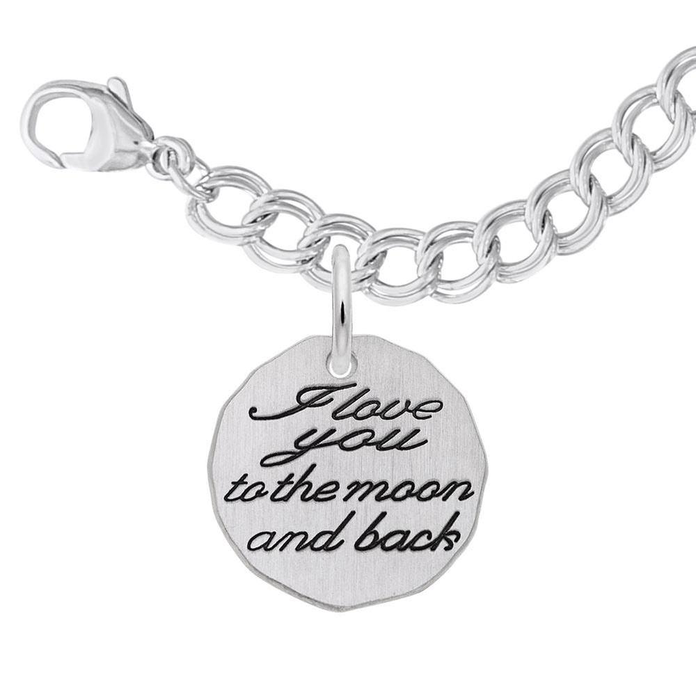 James avery love you to the moon and back charm shop