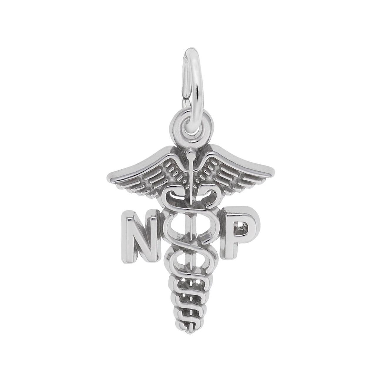 Sterling Silver Dental Hygienist Charm