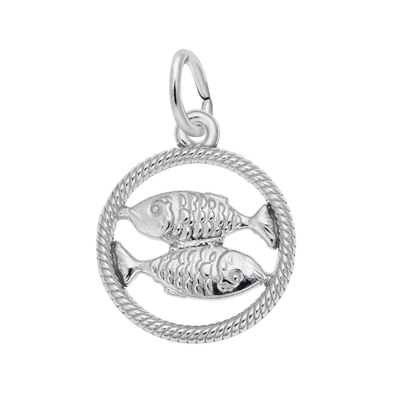 Libra Zodiac Sign "Balanced Scale" Necklace Pendant in Solid 925 Sterling Silver 