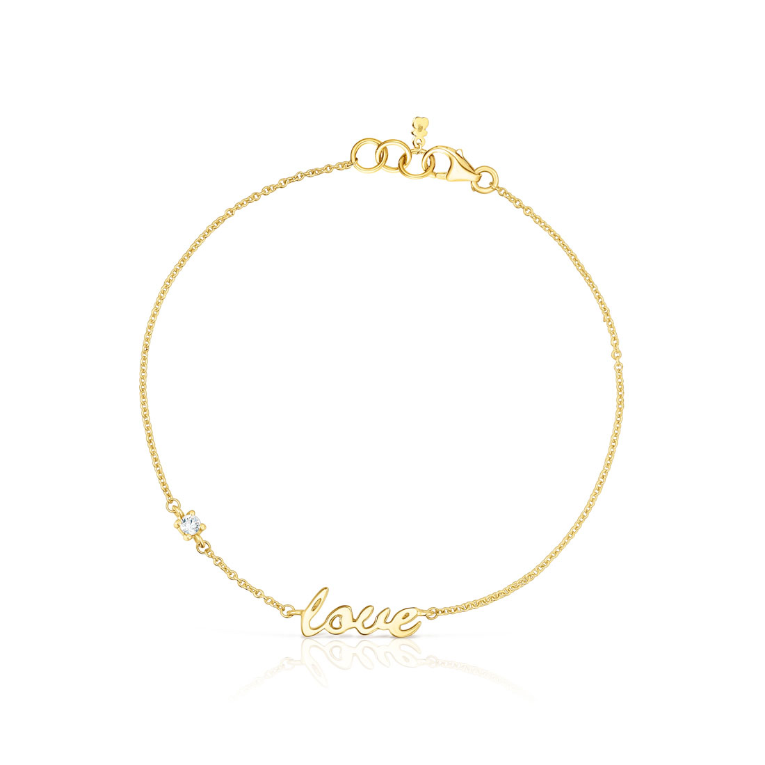 Alison and Ivy Script Name Bracelet 14x32mm | REEDS Jewelers
