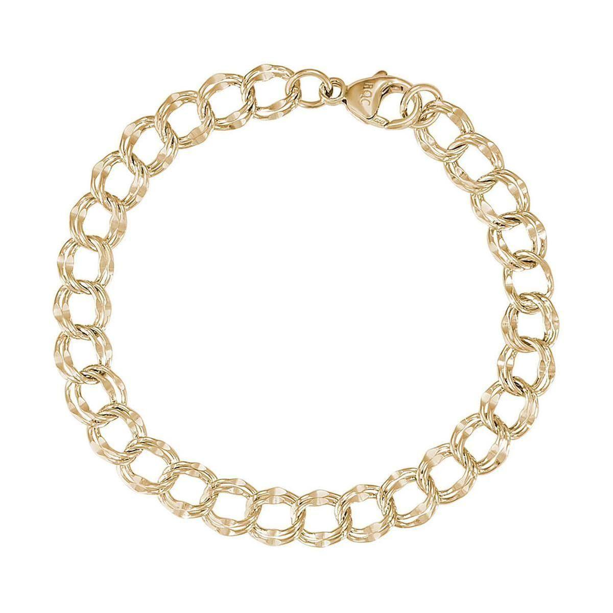 贈り物 14k White and Yellow Gold Two Toned 5.2mm Pave Curb Cuban