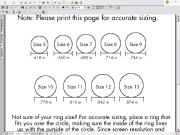 Mens Vs Womens Ring Size Chart